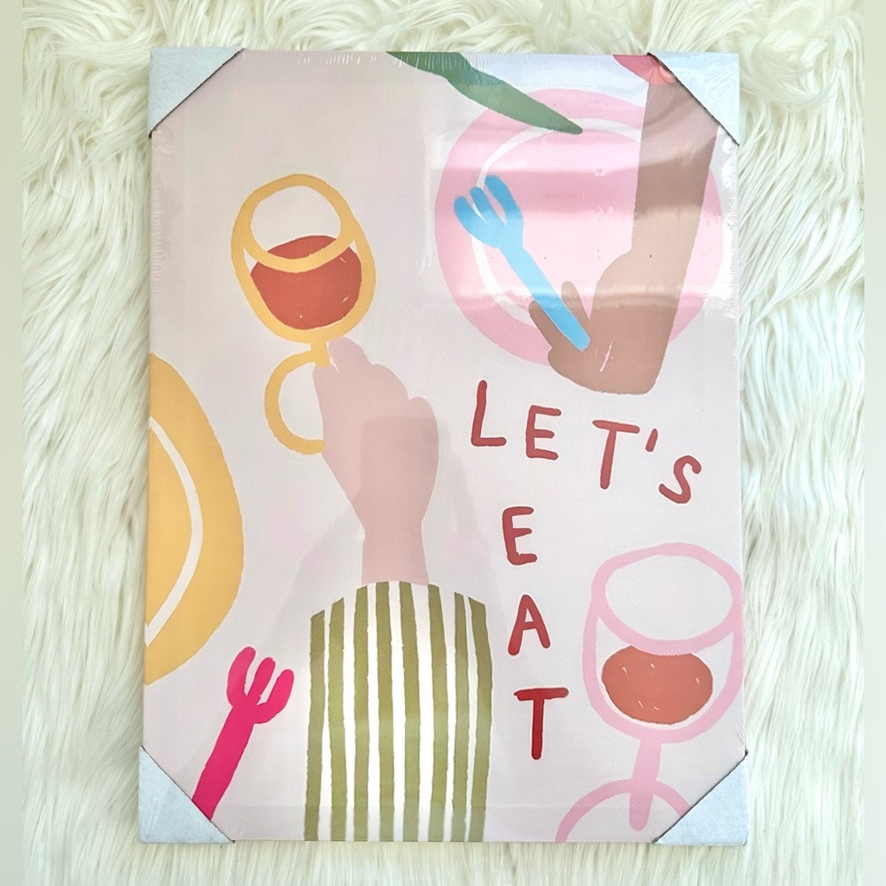 LETS EAT CANVAS - Picture 3 of 7